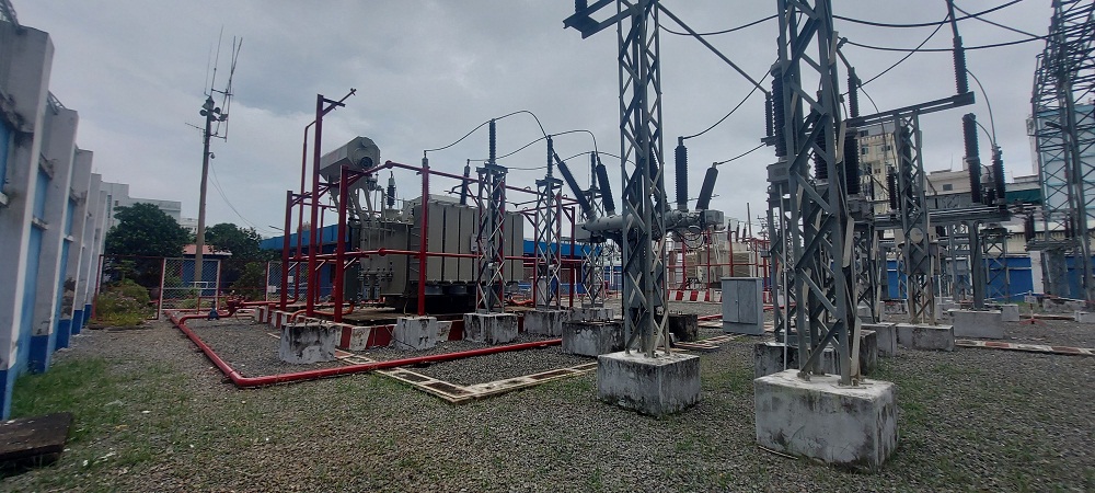 Khuôn viên trạm biến áp 110kV Nam Sài Gòn 1