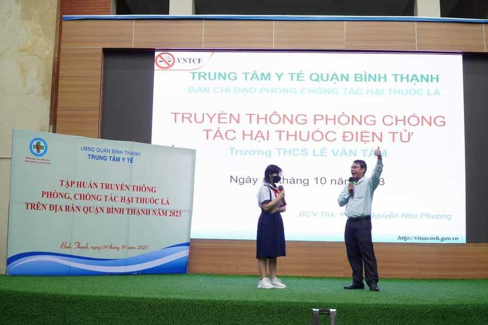 Các giờ sinh hoạt dưới cờ hàng tuần luôn được học sinh Trường THCS Lê Văn Tám chờ đợi