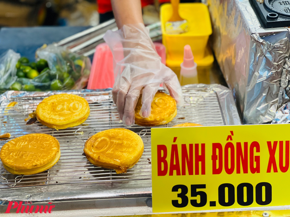 Bánh đồng xu 35.000 đồng.