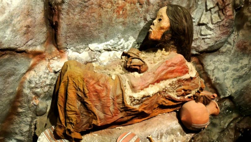 xác ướp Juanita được tìm thấy vào năm 1995