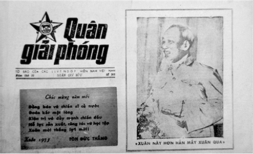 Quân giải phóng số Xuân năm 1973. Ảnh: baoquankhu7.vn