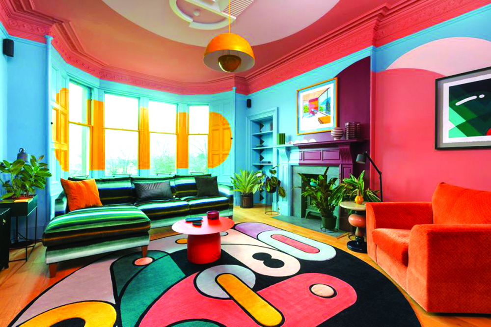 Màu sắc và hình khối vui tươi trong ngôi nhà do Studio Sam Buckley thiết kế ở Edinburgh (Anh)
