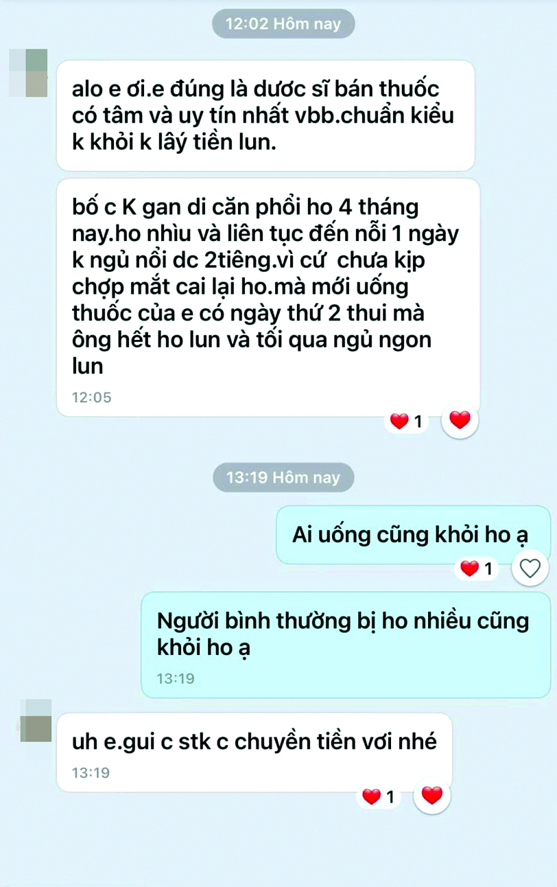 Trên mạng tràn lan các loại thuốc giảm đau cho bệnh nhân ung thư không rõ nguồn gốc 