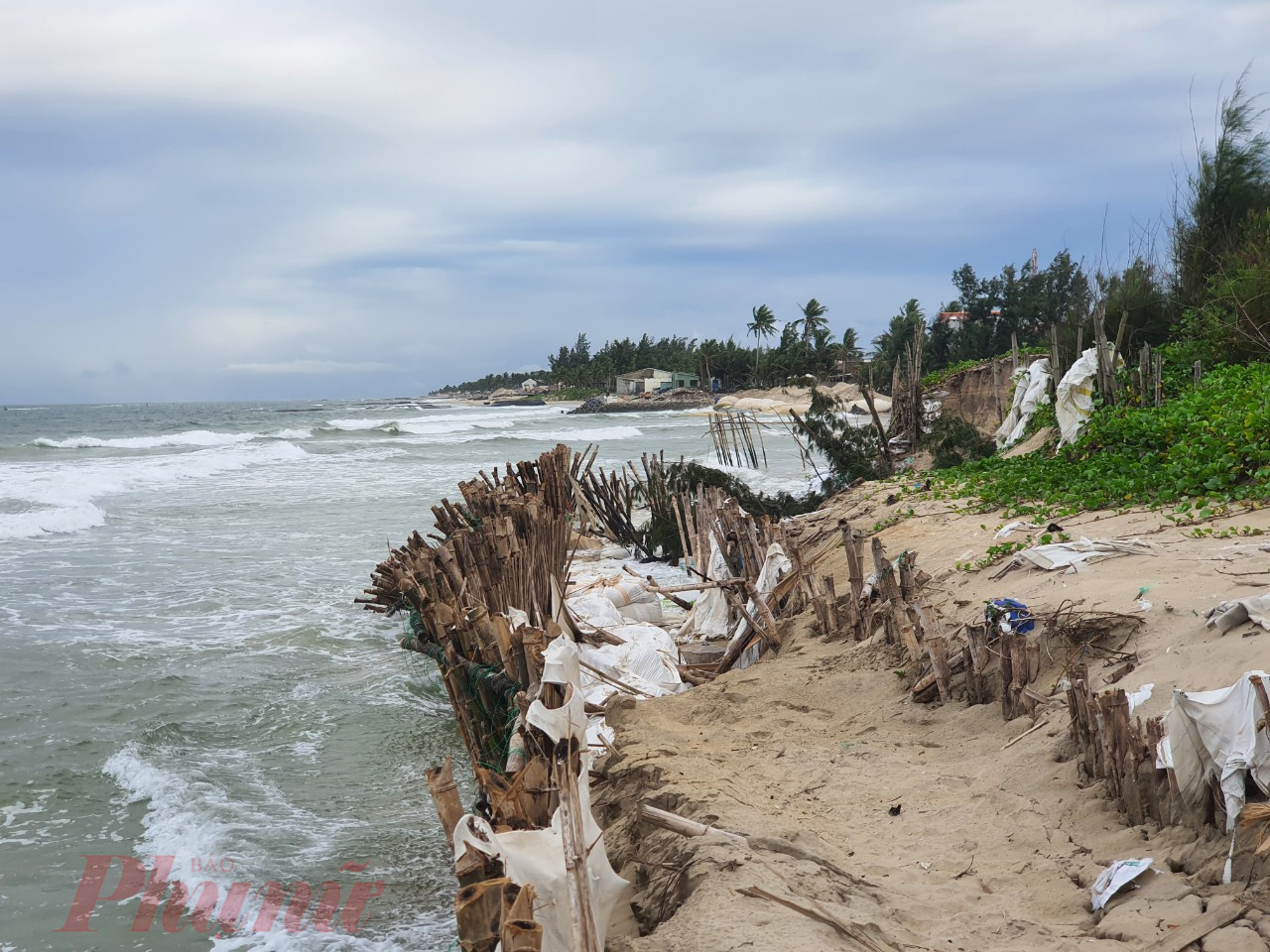 Do đó, tháng 3/2023, UBND tỉnh Quảng Nam quyết định phê duyệt dự án đầu tư xây dựng công trình Kè chống xói lở khẩn cấp bờ biển Cửa Đại đoạn từ UBND phường Cẩm An đến khu vực An Bàng, thành phố Hội An.