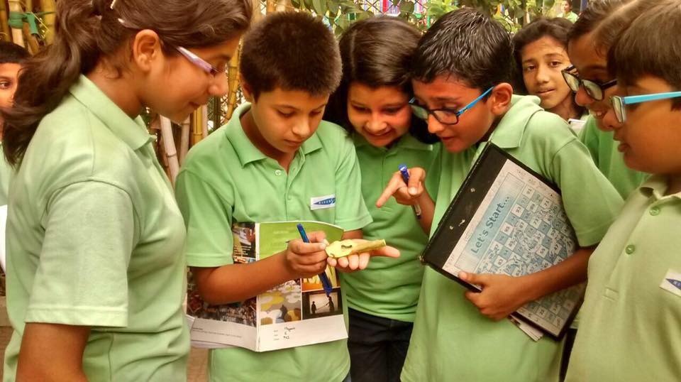 Trường phổ thông Riverside ở Ahmedabad (Ấn Độ) áp dụng phương pháp tiếp cận Lấy học sinh làm trung tâm - Ảnh: Atlas Of the Future