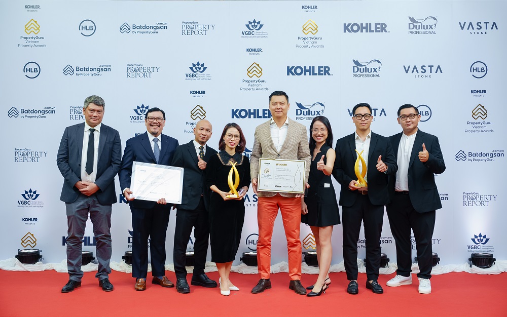 Kusto Home với cú đúp giải thưởng tại Vietnam Property Awards 2023 - Ảnh: Kusto Home