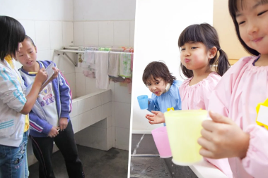 Những lo ngại về khiếu nại của phụ huynh đã khiến ngày càng nhiều trường học ở Trung Quốc cấm các hoạt động ngoài trời đối với trẻ em, khiến trẻ em phải sử dụng thời gian đi vệ sinh để giao lưu và thư giãn. Ảnh: SCMP tổng hợp/Shutterstock/Sogou