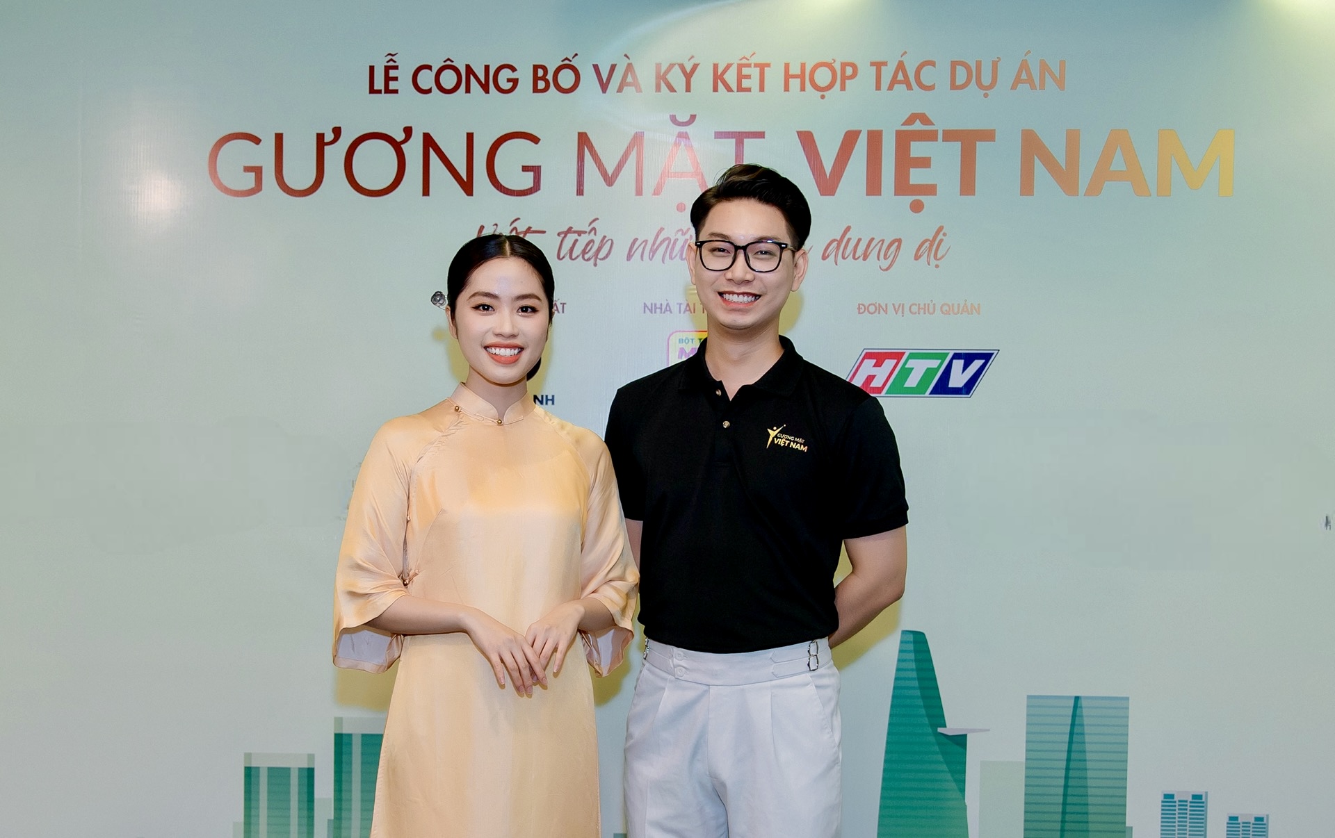 BTV Lan Nhi và MC Trọng Hiền