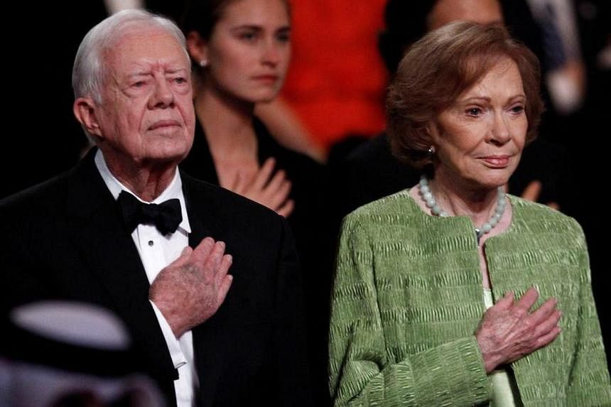 Hình ảnh cựu Tổng thống Hoa Kỳ Jimmy Carter và phu nhân Rosalynn, tháng 3/2011.