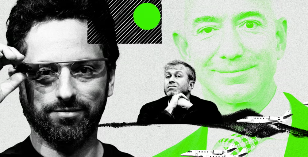 Sergey Brin, Roman Abramovich và Jeff Bezos nằm trong số 12 tỷ phú được phân tích