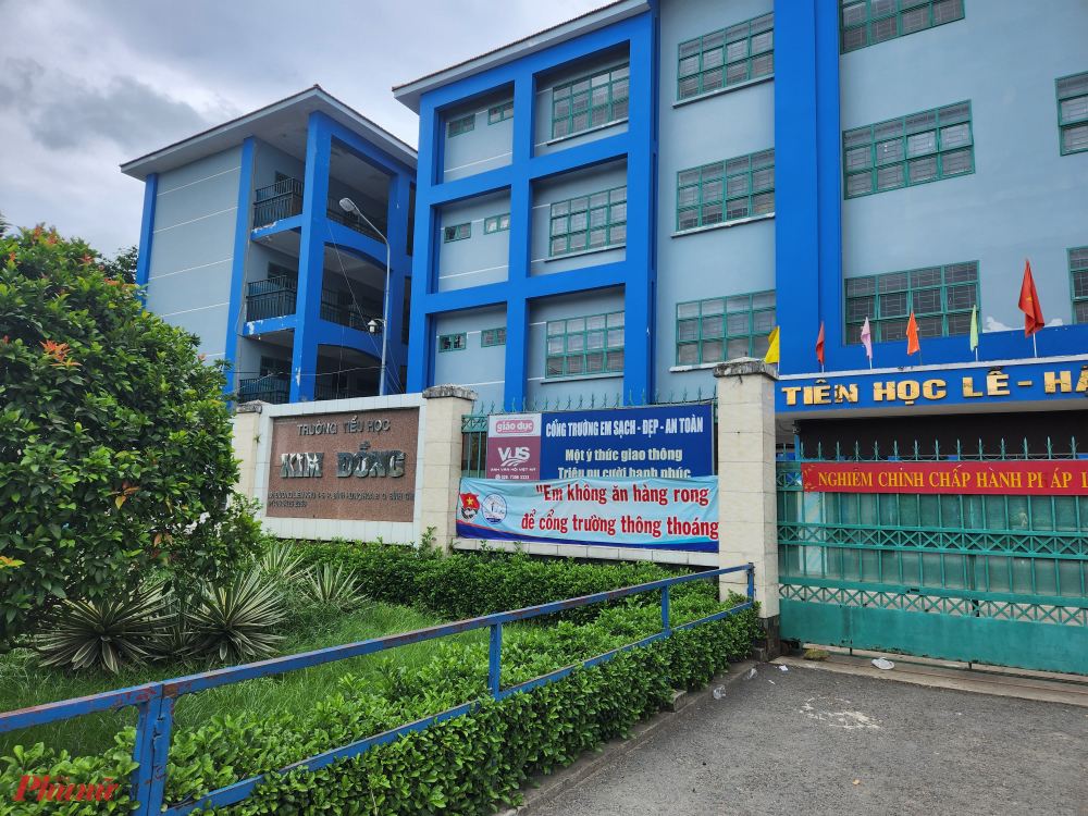 Trường tiểu học Kim Đồng (quận Bình Tân, TPHCM) nơi xảy ra sự việc