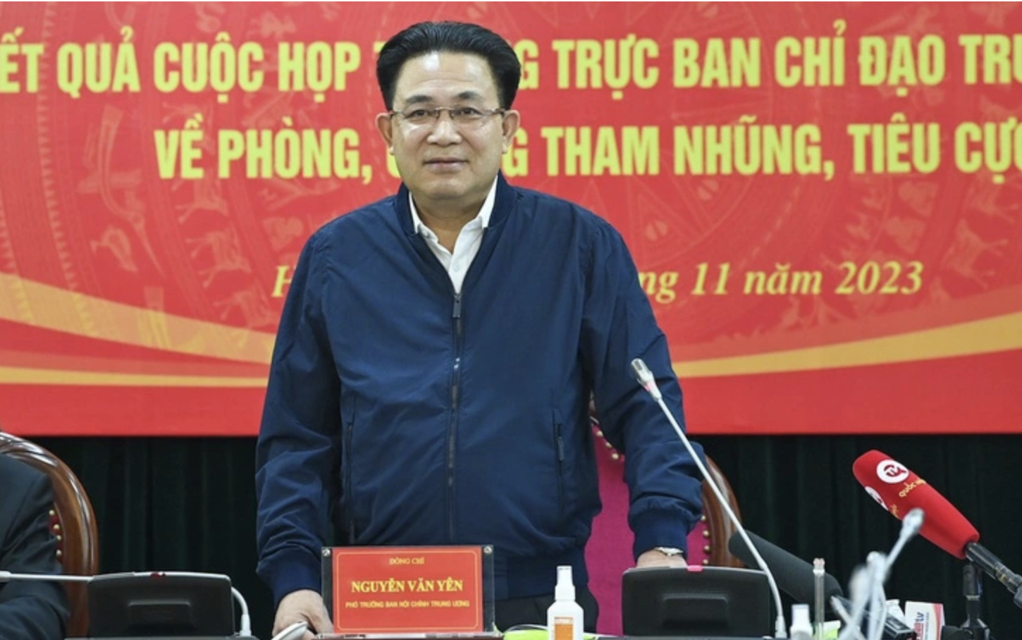 Phó trưởng Ban Nội chính Trung ương Nguyễn Văn Yên