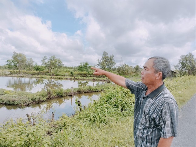 Phần đất ngành chức năng giao cho Công ty Quang Bến thực hiện dự án trước đó.