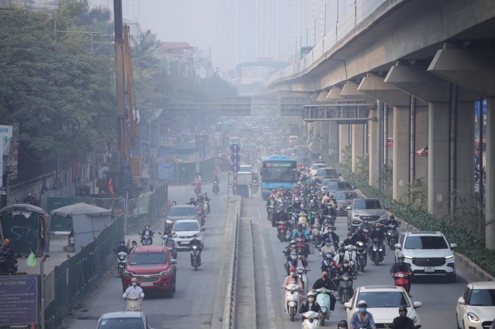 Vào ngày 29/11, Hà Nội là thành phố ô nhiễm không khí đứng thứ hai thế giới chỉ sau Lahore của Pakistan.