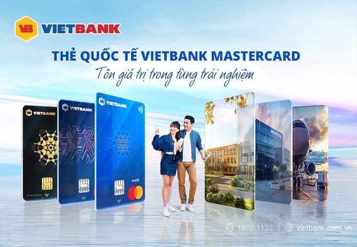 Các dòng thẻ quốc tế Vietbank Mastercard