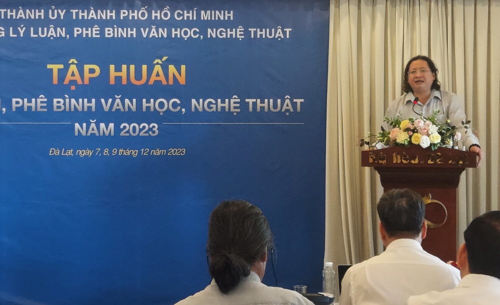 Vụ trưởng vụ văn hóa - văn nghệ ban Tuyên giáo trung ương Nguyễn Minh Nhựt