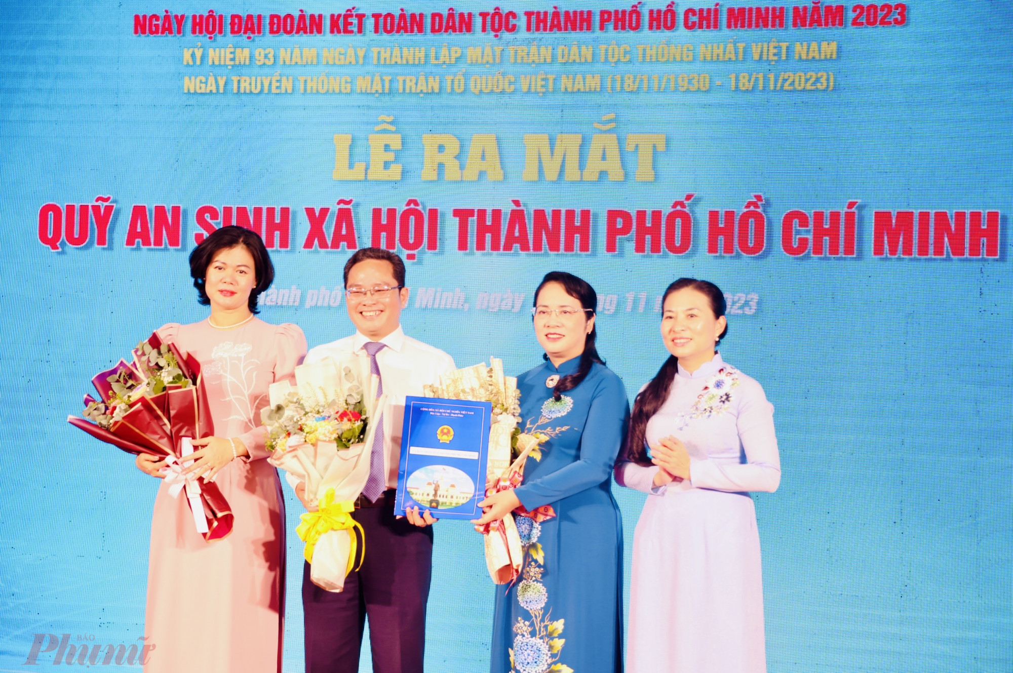 Ủy ban MTTQ Việt Nam TPHCM tổ chức Lễ ra mắt quỹ an sinh - Ảnh: Long Hồ