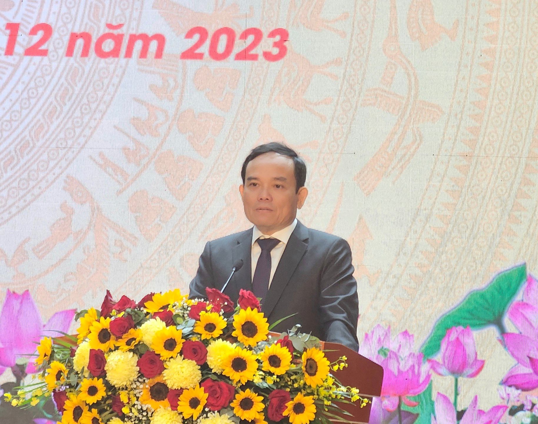 Phát biểu chỉ đạo hội nghị, Phó thủ tướng Trần Lưu Quang đánh giá cao những kết quả mà Kiên Giang đạt được trong thời gian qua, 