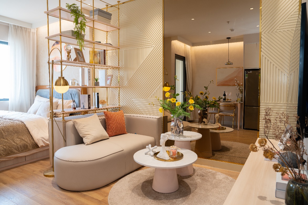 Căn hộ chung cư được người mua ở thực lẫn nhà đầu tư quan tâm - Hình căn hộ mẫu thực tế dự án Legacy Prime