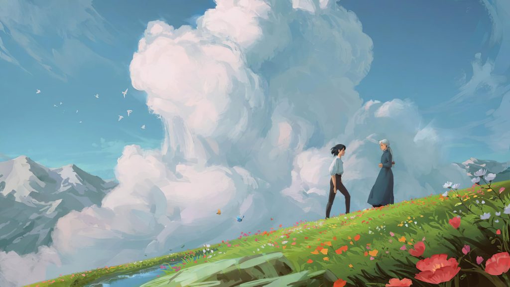 Howl's Moving Castle vói những hình ảnh đẹp như thơ