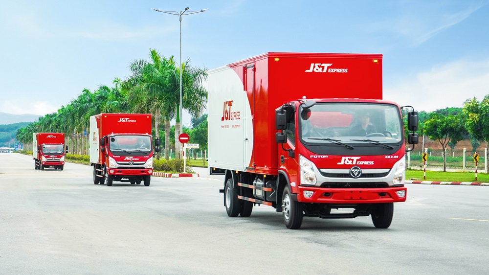 J&T Express Việt Nam lựa chọn đầu tư xe tải Foton Ollin S490/S720 phục vụ hoạt động kinh doanh