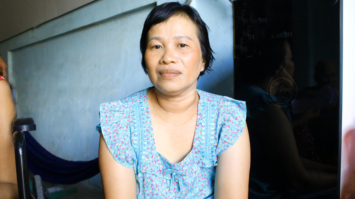 Chị Lê Thị Sang đang rất cần sự giúp đỡ  của mọi người để có tiền vào thêm  8 toa thuốc còn lại theo phác đồ điều trị