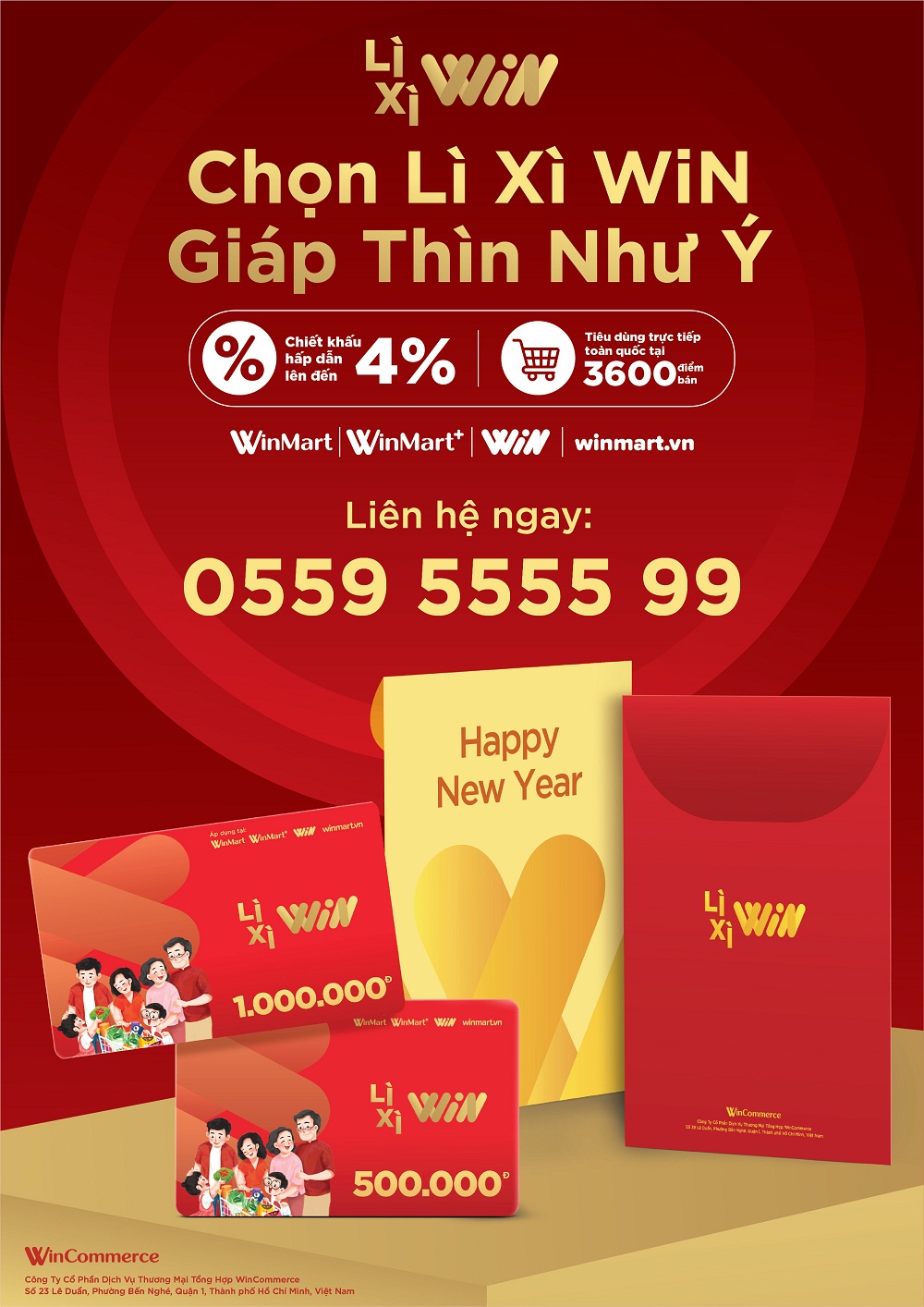 WIN Voucher - Món quà tết thiết thực