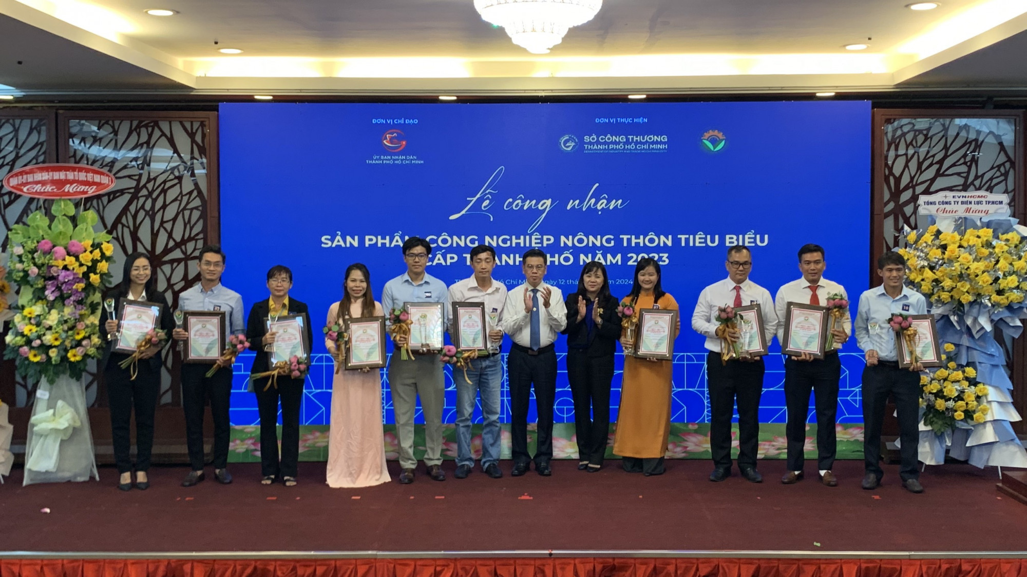 Đây là lần thứ 3 Xuân Nguyên Group vinh dự có sản phẩm đạt danh hiệu Sản phẩm công nghiệp nông thôn tiêu biểu TPHCM - Ảnh: Xuân Nguyên Group