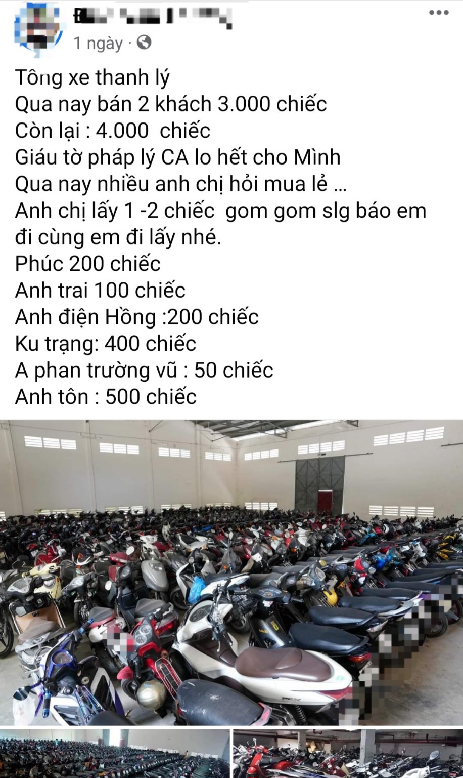 Bài đăng T đăng trên mạng xã hội.