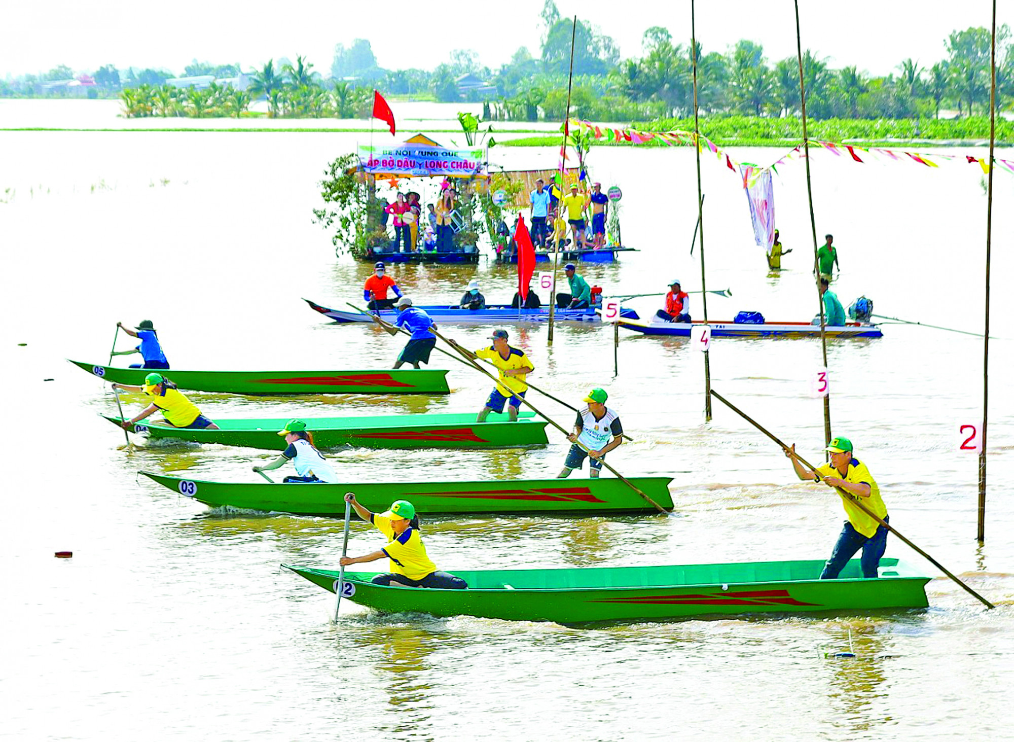 Giải đua xuồng mùa nước nổi  - một sản phẩm du lịch mới  của tỉnh An Giang trong năm 2023