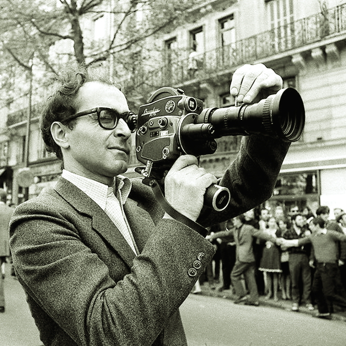 Đạo diễn Jean-Luc Godard, nhà làm phim hàng đầu của trào lưu điện ảnh “Làn sóng mới” ở Pháp thập niên 1960