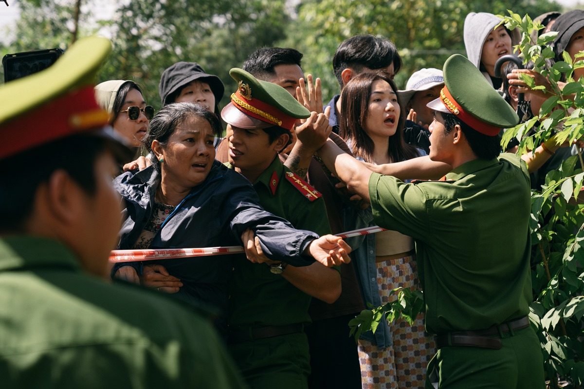 Đạo diễn Hàm Trần đánh giá diễn viên Kiều Trinh đóng tốt vai người mẹ.