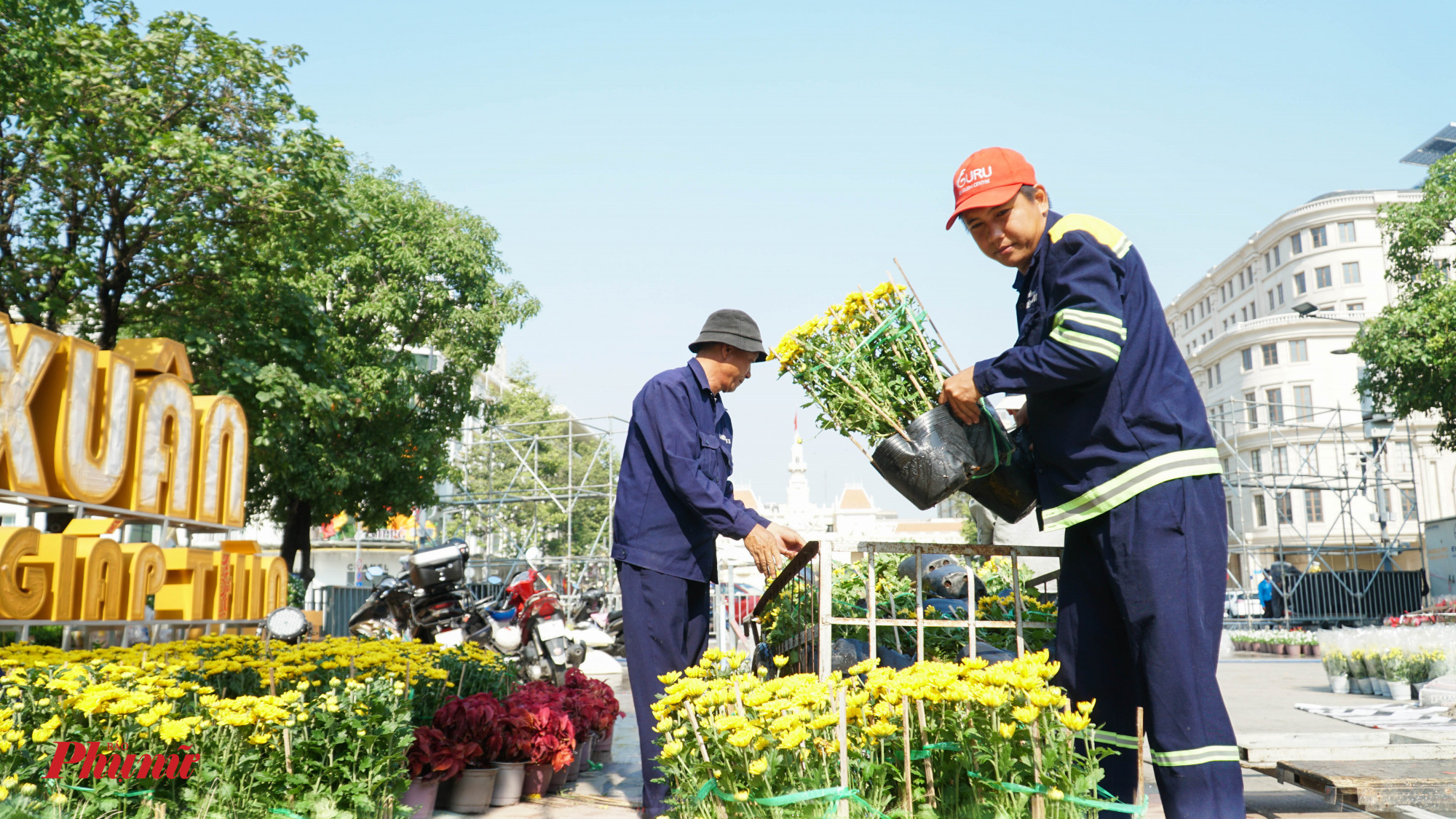 Dự kiến, sẽ sử dụng hơn 90.000 giỏ hoa các loại cho đường hoa.