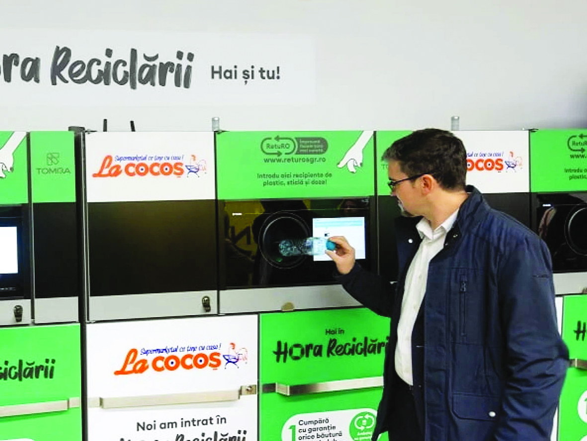 Romania đang triển khai một chương trình mới nhằm thúc đẩy việc tái chế và thu gom đối với các vật dụng đựng đồ uống dùng 1 lần - Nguồn ảnh: ESM