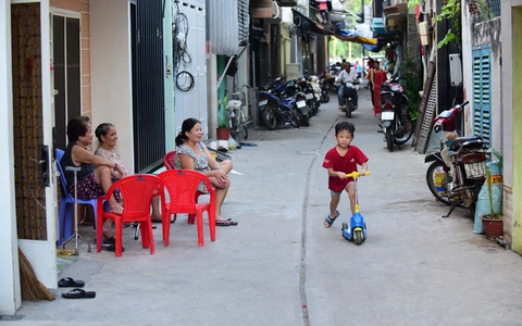 Hàng xóm là mốt liên kết tự nhiên, tuy không đến mức ràng buộc nhưng cũng không phải không quan trọng. Ảnh: Minh Họa