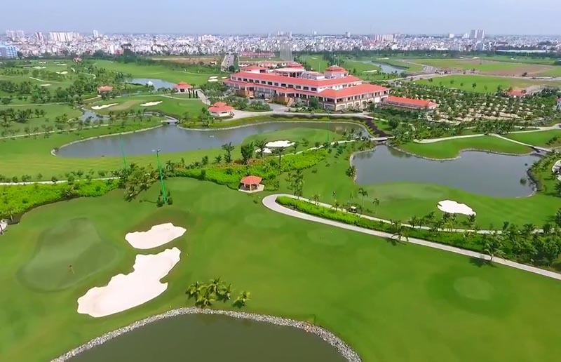 Một góc sân golf Tân Sơn Nhất