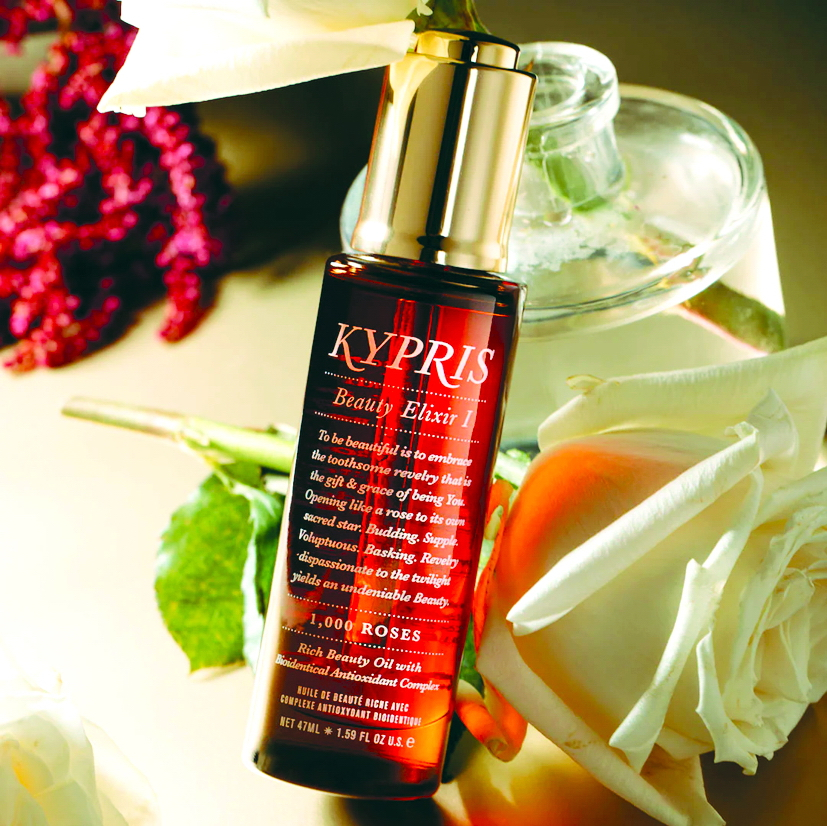 Tinh chất Beauty Elixir I: 1000 Roses của Kypris giúp phục hồi làn da hư tổn, cấp ẩm tăng cường và dưỡng da sáng hồng tự nhiên - Nguồn ảnh: KyprisBeauty