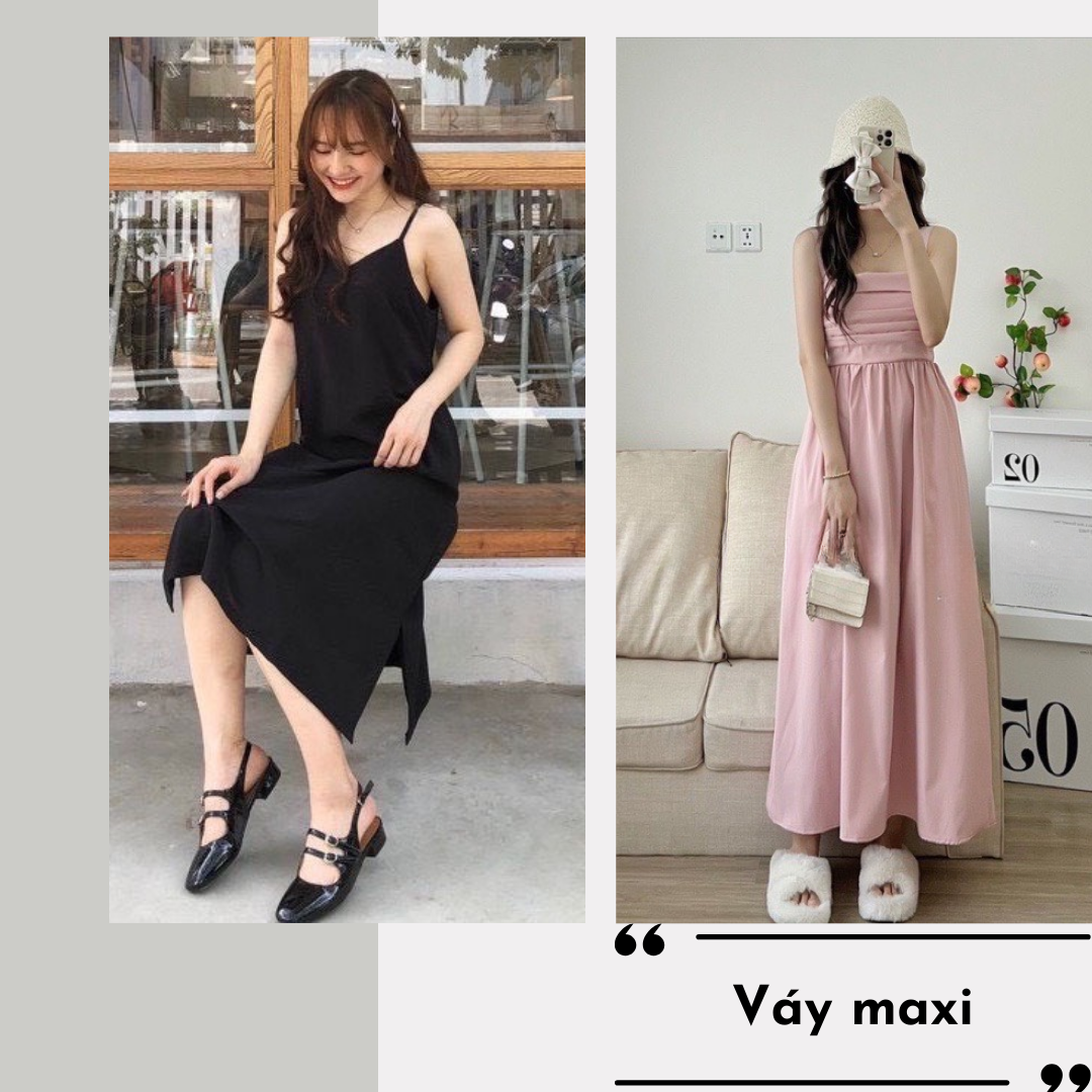 Với chất vải đũi mềm mại, thoáng mát, những chiếc váy maxi này rất xứng đáng góp mặt trong bộ sưu tập “con nhộng” của chị em, đặc biệt là khi sản phẩm này đang được sale với giá chỉ từ 99.000 trên Shopee - Ảnh: Shopee