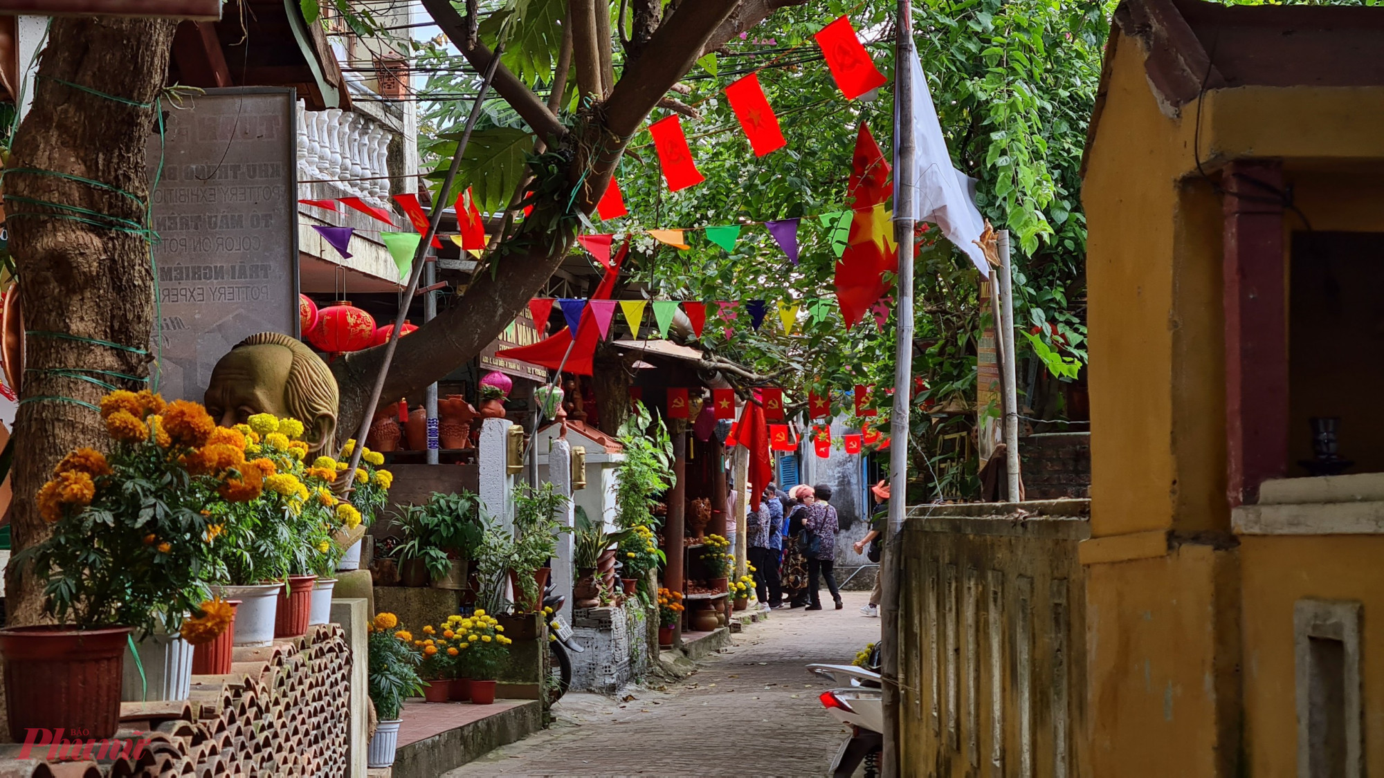 Chút yên bình tại Làng gốm Thanh Hà - Ảnh Myngoc Vo