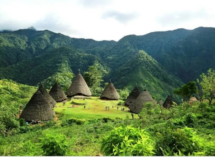  Thị trấn Wae Rebo. Ảnh: Shutterstock