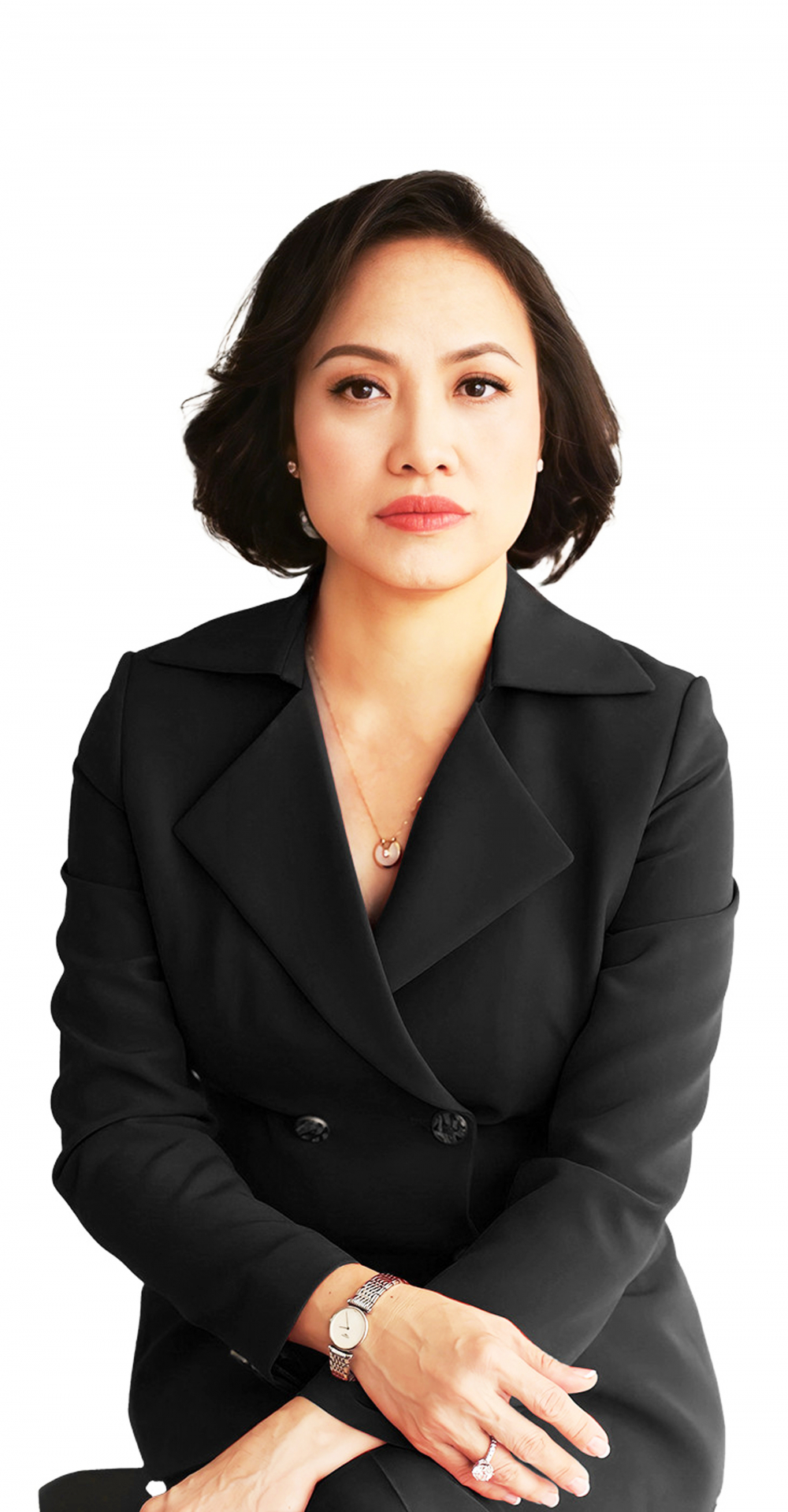 Nữ doanh nhân Tiêu Yến Trinh - Tổng giám đốc Tập đoàn Talentnet - ẢNH: THU LÊ