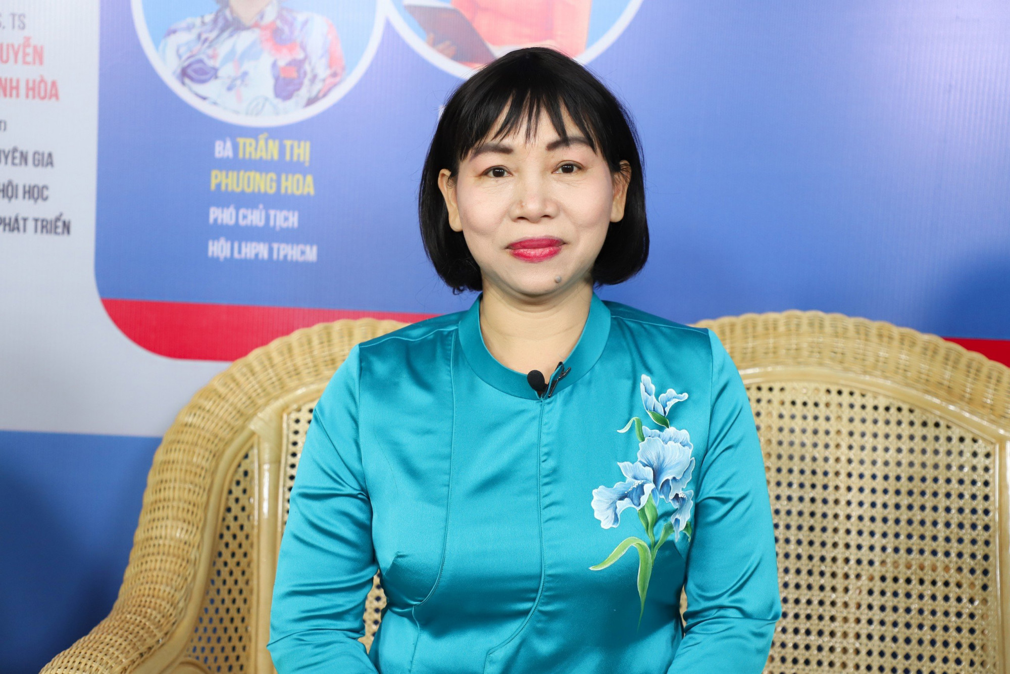 Bà Trần Thị Phương Hoa - Phó Chủ tịch Hội LHPN TPHCM