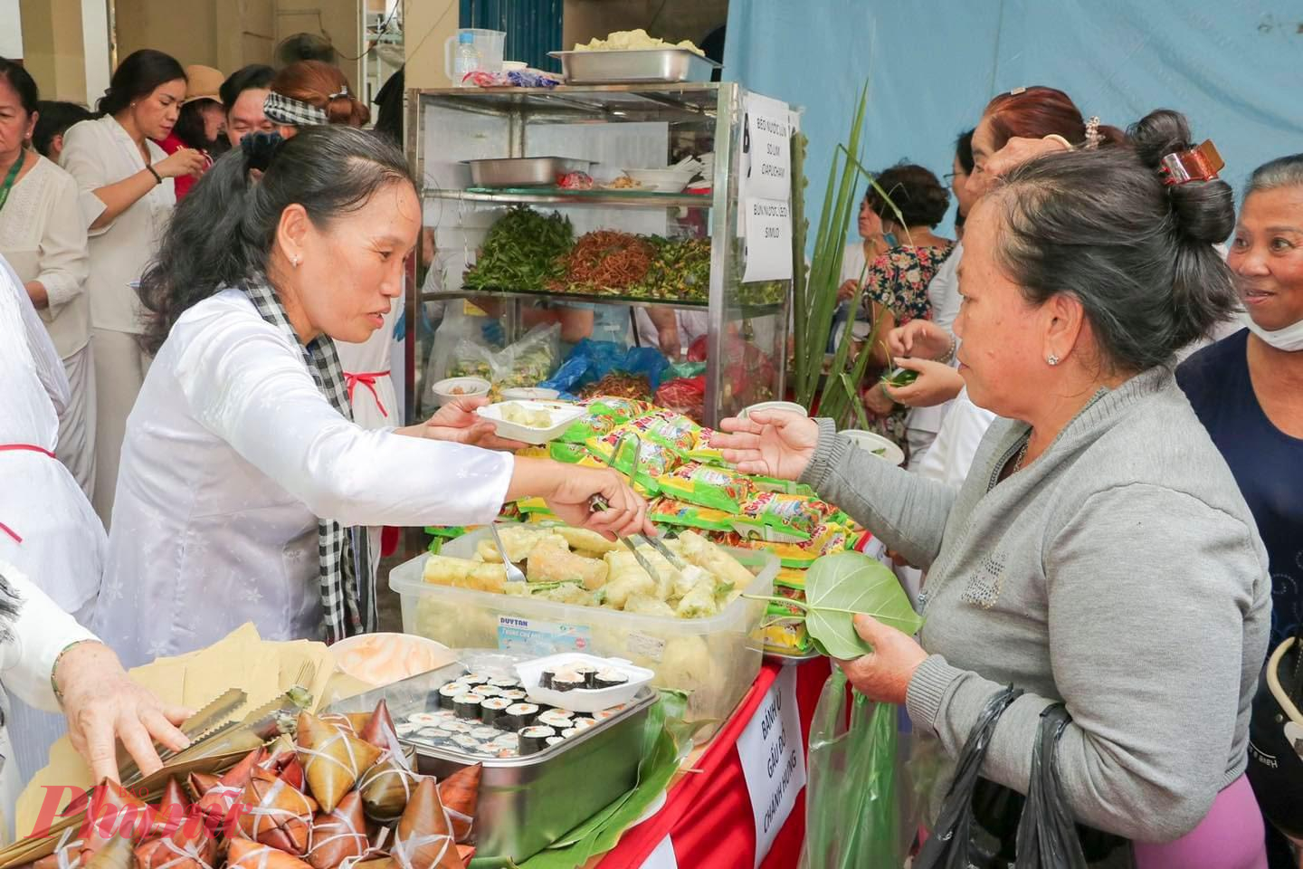 Phiên chợ 'lá 2024 sẽ dùng mô hình lá bồ đề bằng giấy, thay vì sử dụng lá bồ đề tươi như năm 2023.