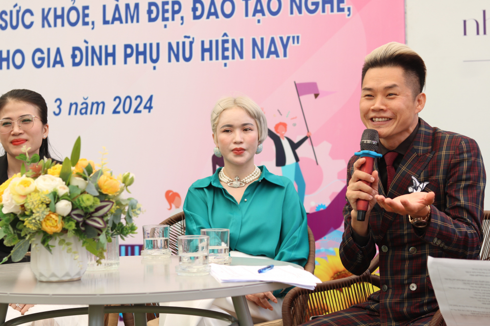 Ông Tô Bình Minh  - Giám đốc Công ty TNHH New Hair Group – chia sẻ về cơ hội cũng như thách thức khi khởi nghiệp với nghề làm đẹp.