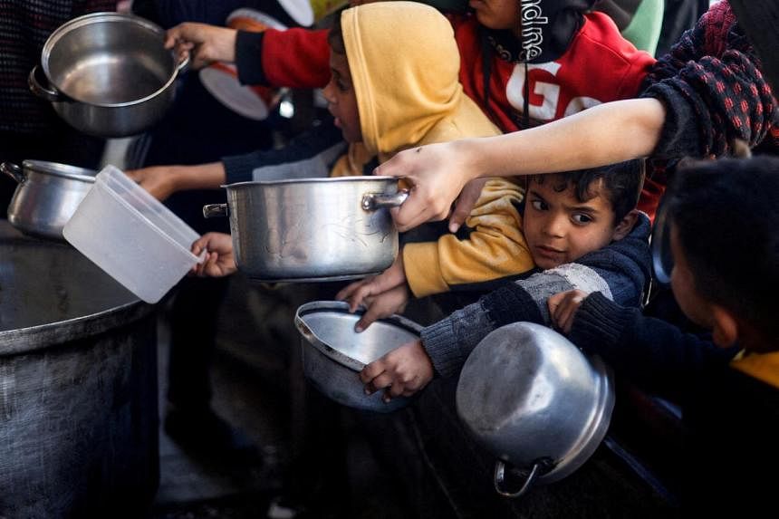 Trẻ em ở Gaza đối mặt nạn đói nghiêm trọng.