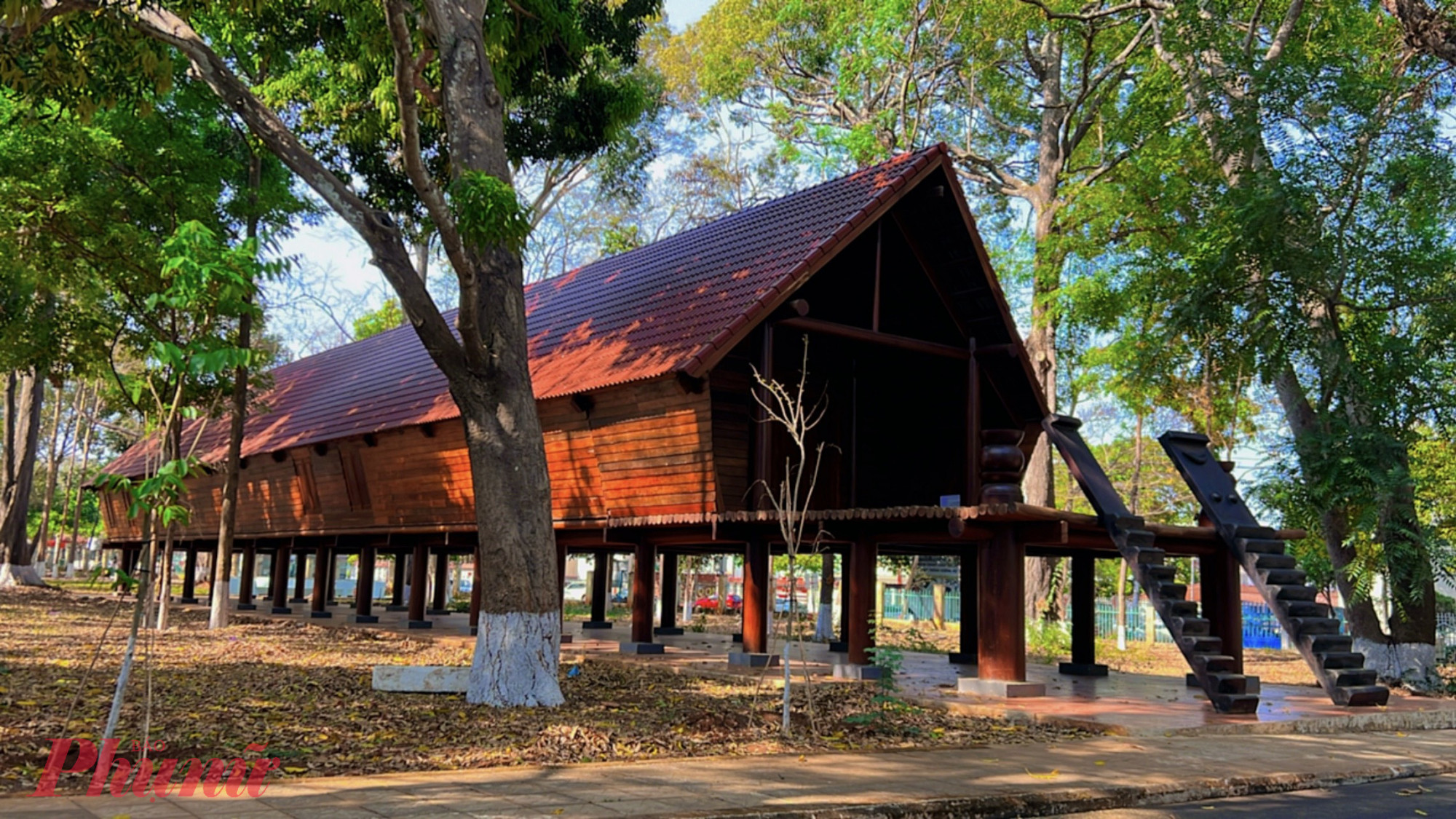 Bảo tàng Đắk Lawsk luôn mang đến những trải nghiệm thú vị với nhiều công trình đặc sắc đậm nét văn hóa của người dân nơi đây. Ảnh Myngoc Vo