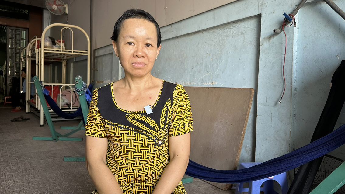 Mắc bệnh ung thư hạch cổ, bà Hồ Thị Loan mong nhận được sự giúp đỡ từ các tấm lòng hảo tâm