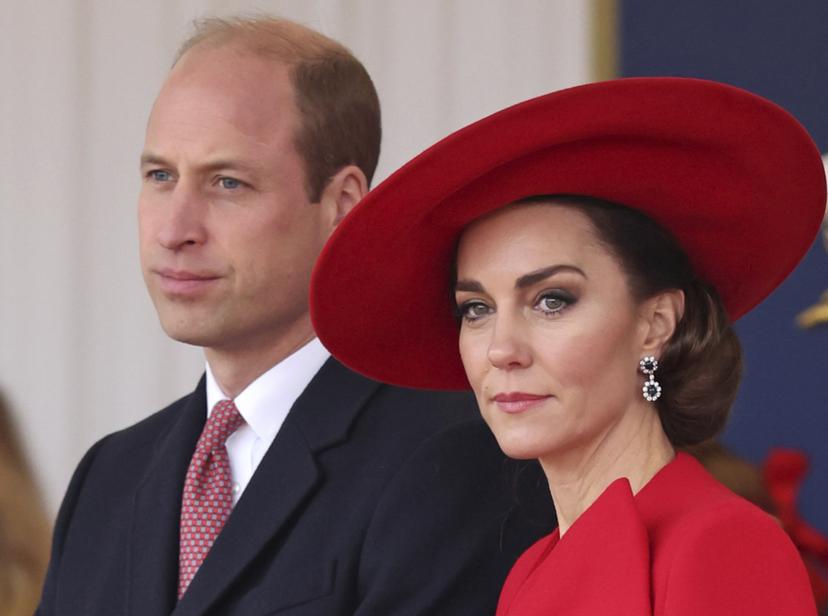 Hoàng tử William và công nương Catherine - Ảnh: Chris Jackson/AP