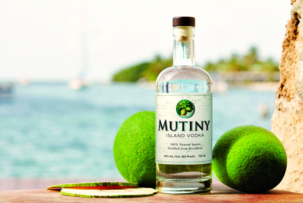 Rượu vodka sa kê được quảng bá “mang hương vị đặc trưng  của vùng biển nhiệt đới”-  Nguồn ảnh: Mutiny Island Vodka