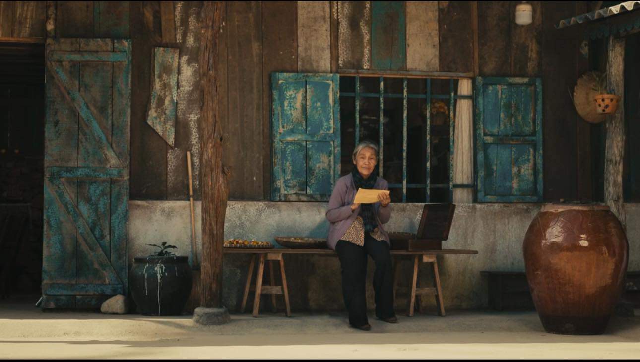 Tạo hình của diễn viên Thanh Hiền trên phim của đạo diễn Lý Hải. Ảnh: Đoàn phim cung cấp.